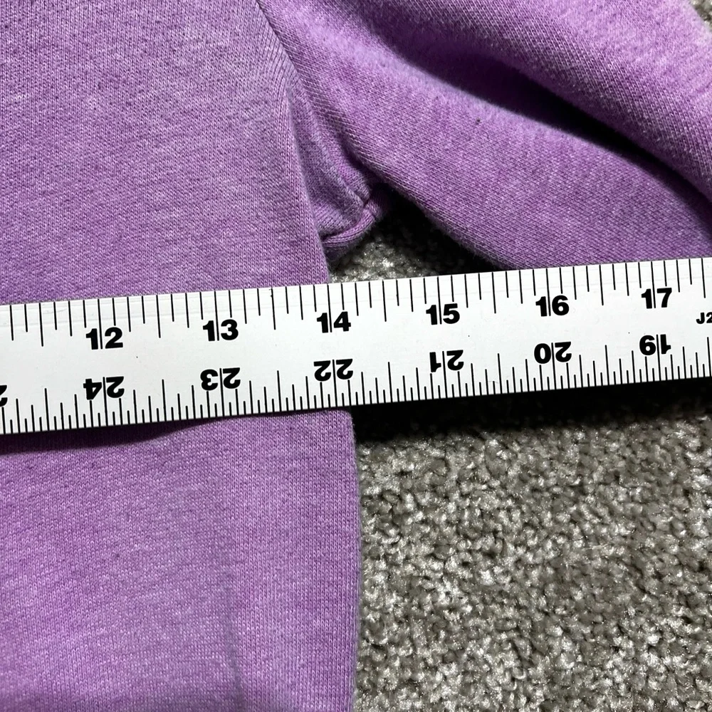 Justice Love One Another Purple Girls Sweatshirt Size 8